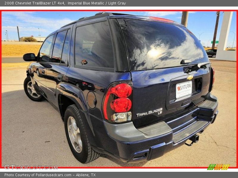 Imperial Blue Metallic / Light Gray 2008 Chevrolet TrailBlazer LT 4x4