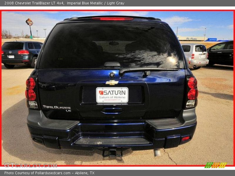 Imperial Blue Metallic / Light Gray 2008 Chevrolet TrailBlazer LT 4x4