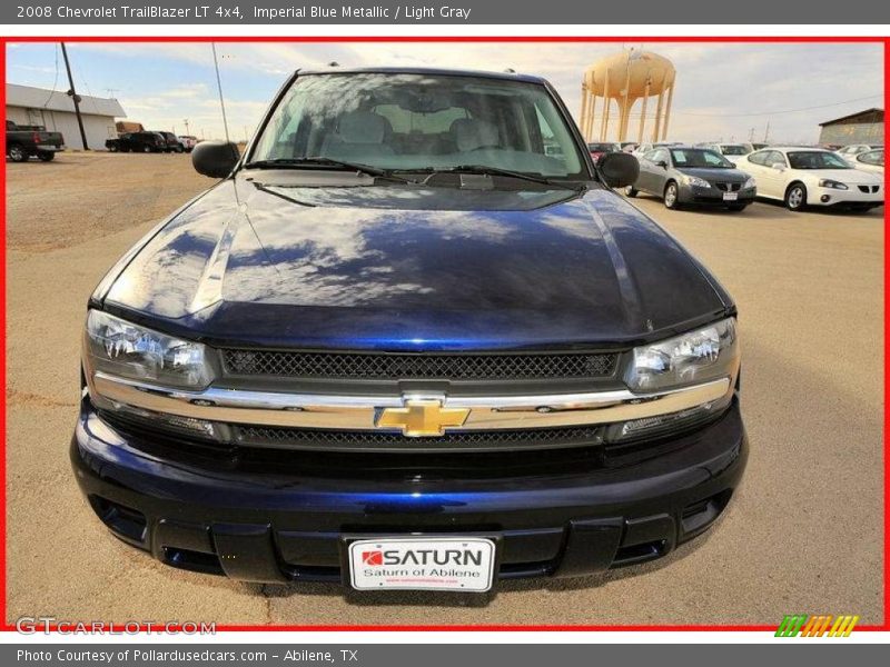 Imperial Blue Metallic / Light Gray 2008 Chevrolet TrailBlazer LT 4x4