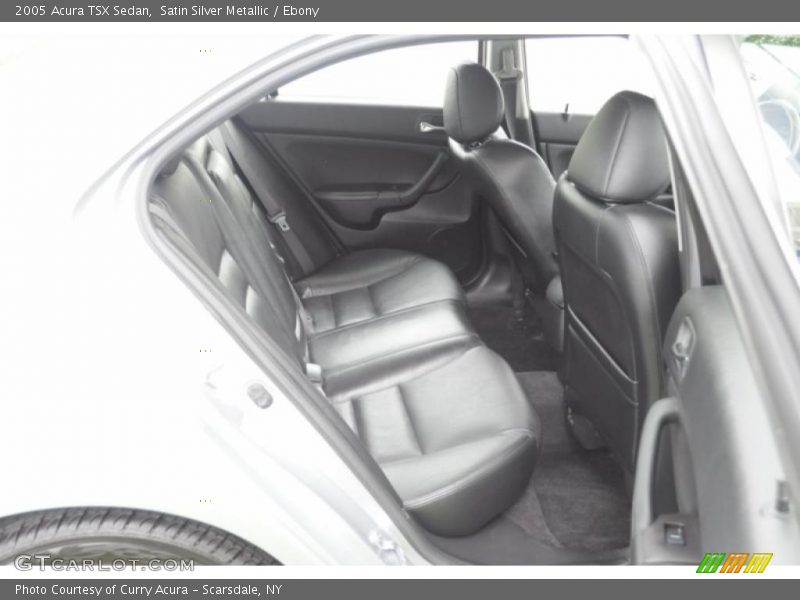 Satin Silver Metallic / Ebony 2005 Acura TSX Sedan