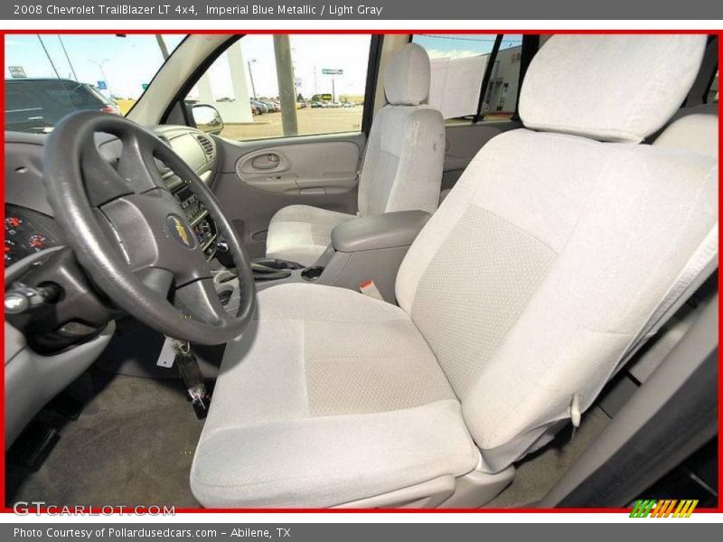 Imperial Blue Metallic / Light Gray 2008 Chevrolet TrailBlazer LT 4x4