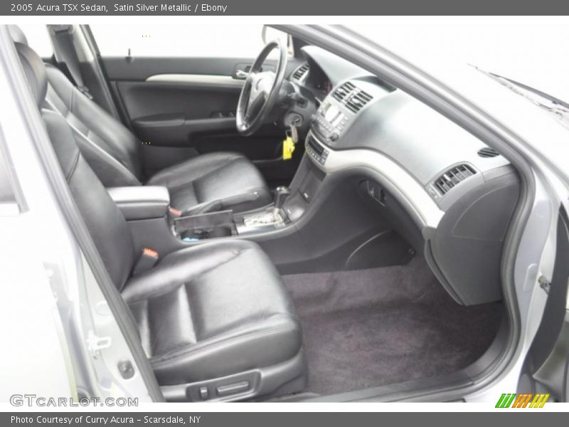 Satin Silver Metallic / Ebony 2005 Acura TSX Sedan