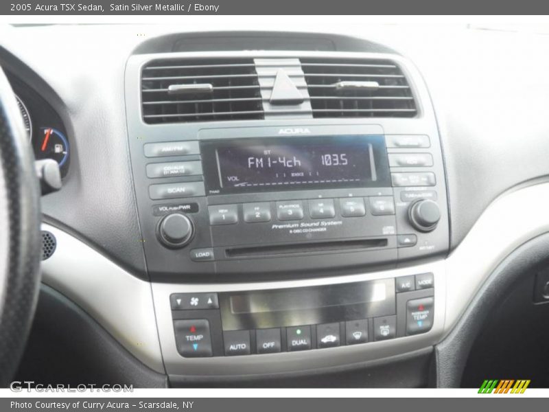 Satin Silver Metallic / Ebony 2005 Acura TSX Sedan