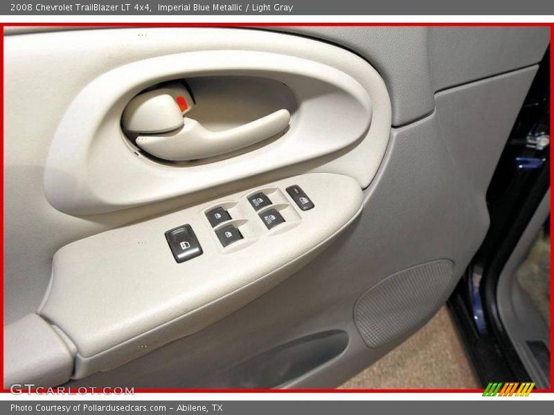 Imperial Blue Metallic / Light Gray 2008 Chevrolet TrailBlazer LT 4x4
