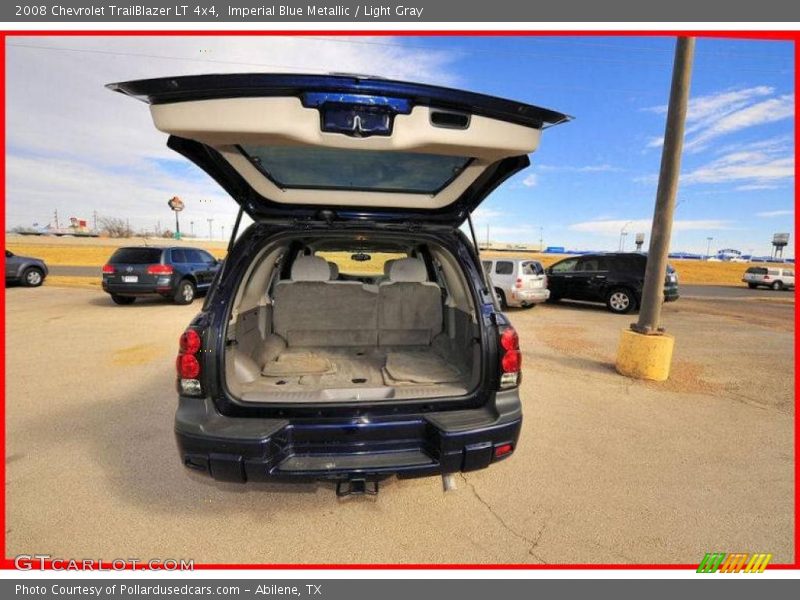 Imperial Blue Metallic / Light Gray 2008 Chevrolet TrailBlazer LT 4x4