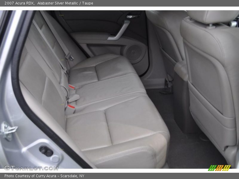 Alabaster Silver Metallic / Taupe 2007 Acura RDX