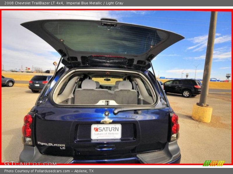 Imperial Blue Metallic / Light Gray 2008 Chevrolet TrailBlazer LT 4x4