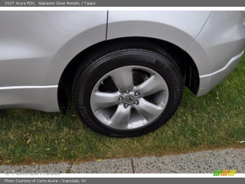 Alabaster Silver Metallic / Taupe 2007 Acura RDX