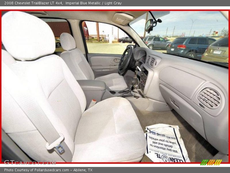Imperial Blue Metallic / Light Gray 2008 Chevrolet TrailBlazer LT 4x4