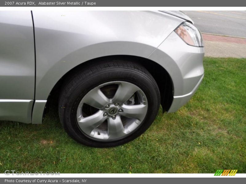 Alabaster Silver Metallic / Taupe 2007 Acura RDX