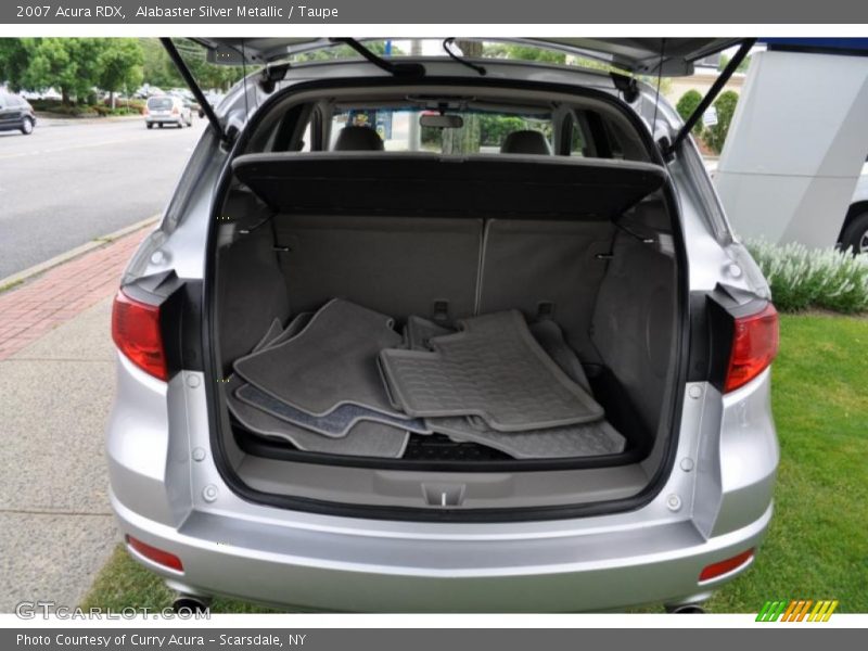 Alabaster Silver Metallic / Taupe 2007 Acura RDX