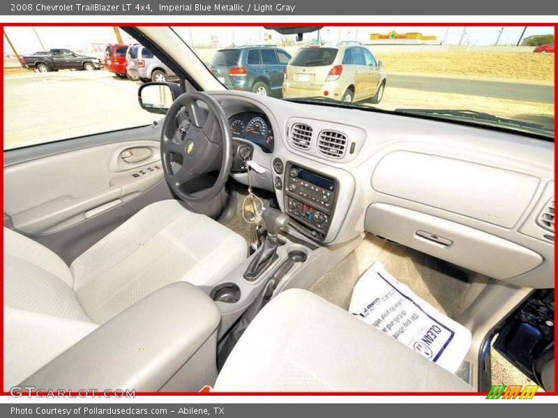 Imperial Blue Metallic / Light Gray 2008 Chevrolet TrailBlazer LT 4x4