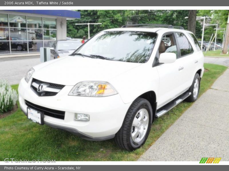 Taffeta White / Saddle 2006 Acura MDX