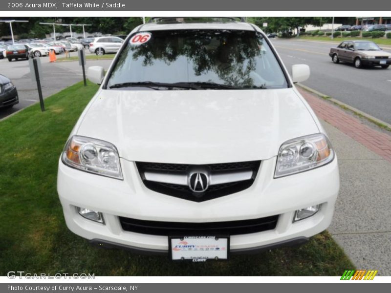Taffeta White / Saddle 2006 Acura MDX