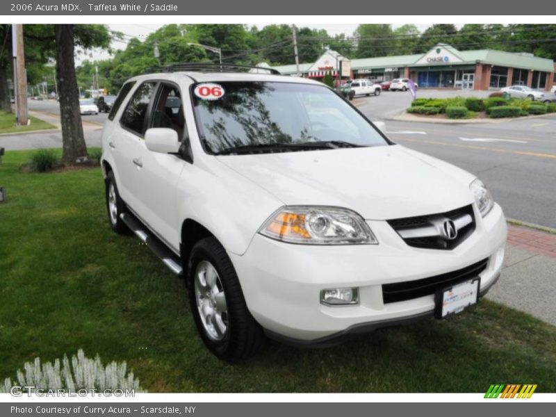 Taffeta White / Saddle 2006 Acura MDX