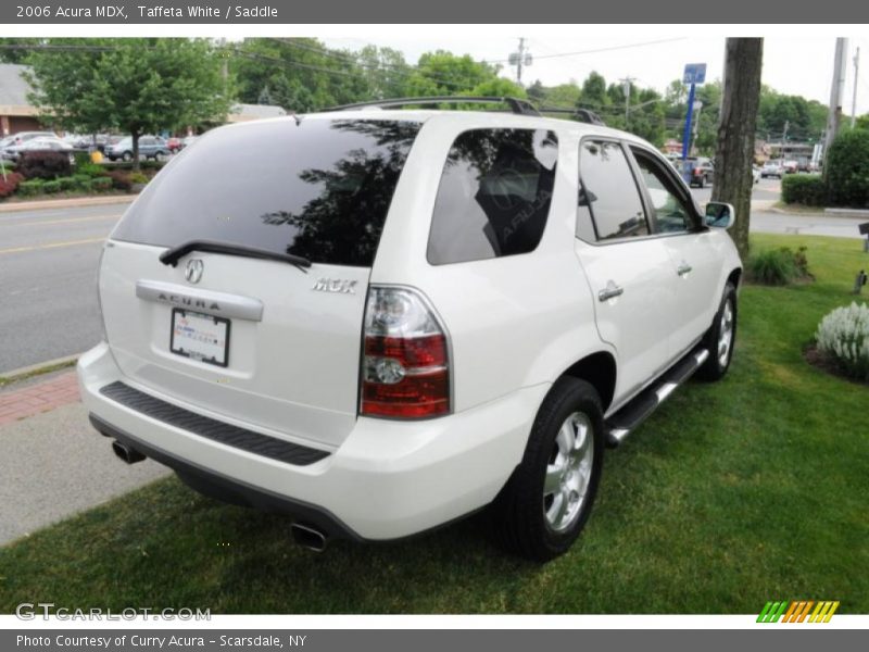 Taffeta White / Saddle 2006 Acura MDX