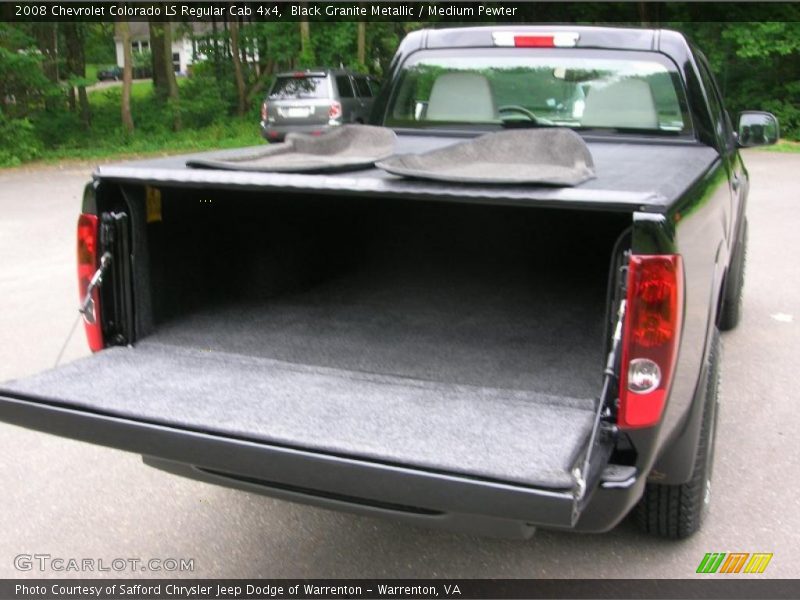 Black Granite Metallic / Medium Pewter 2008 Chevrolet Colorado LS Regular Cab 4x4