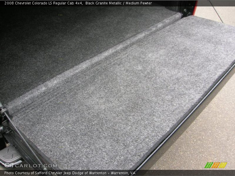 Black Granite Metallic / Medium Pewter 2008 Chevrolet Colorado LS Regular Cab 4x4