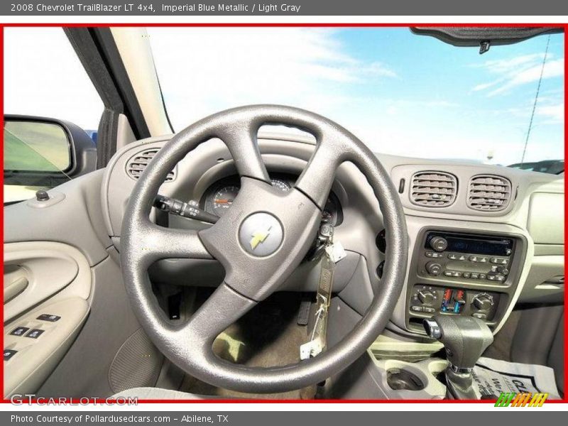Imperial Blue Metallic / Light Gray 2008 Chevrolet TrailBlazer LT 4x4