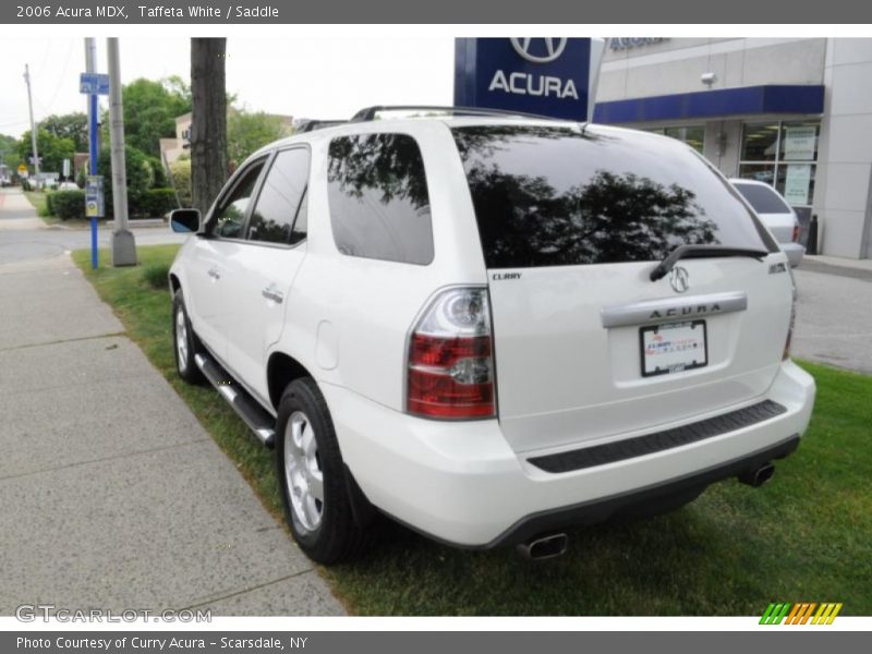 Taffeta White / Saddle 2006 Acura MDX