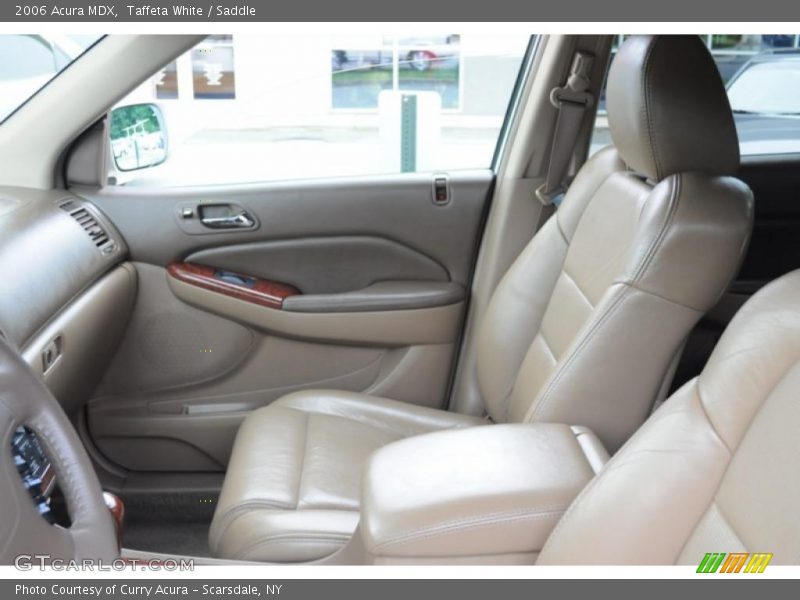Taffeta White / Saddle 2006 Acura MDX