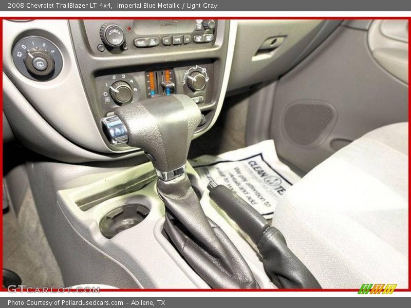 Imperial Blue Metallic / Light Gray 2008 Chevrolet TrailBlazer LT 4x4
