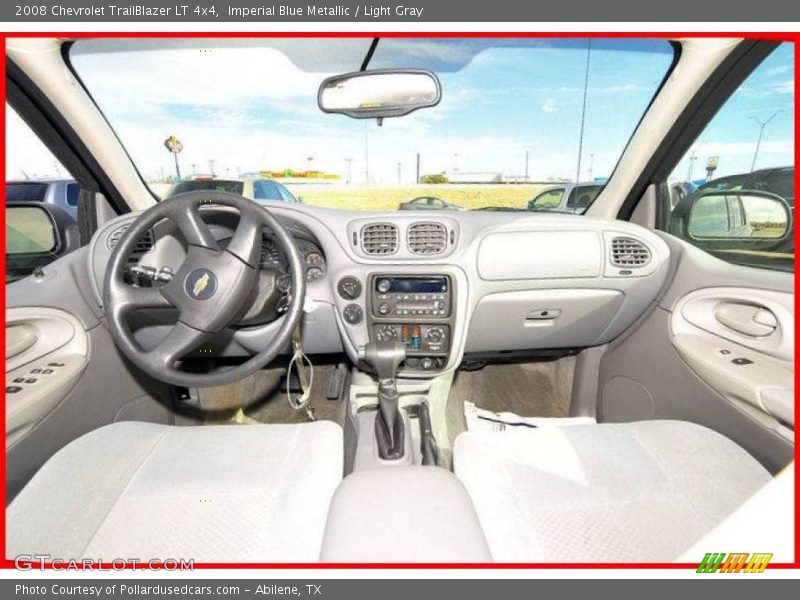 Imperial Blue Metallic / Light Gray 2008 Chevrolet TrailBlazer LT 4x4
