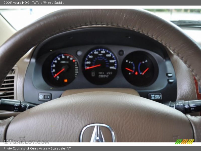 Taffeta White / Saddle 2006 Acura MDX