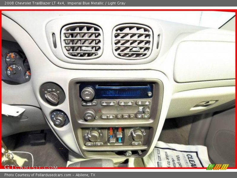 Imperial Blue Metallic / Light Gray 2008 Chevrolet TrailBlazer LT 4x4