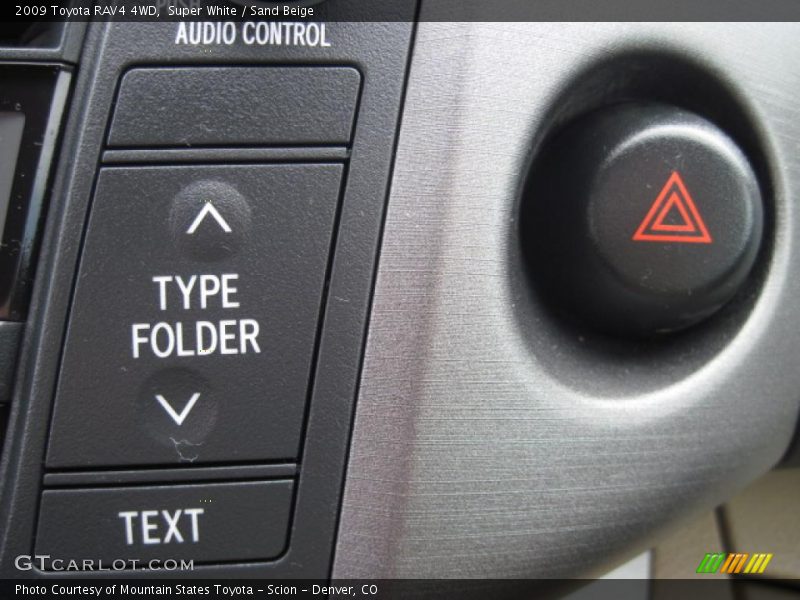 Super White / Sand Beige 2009 Toyota RAV4 4WD