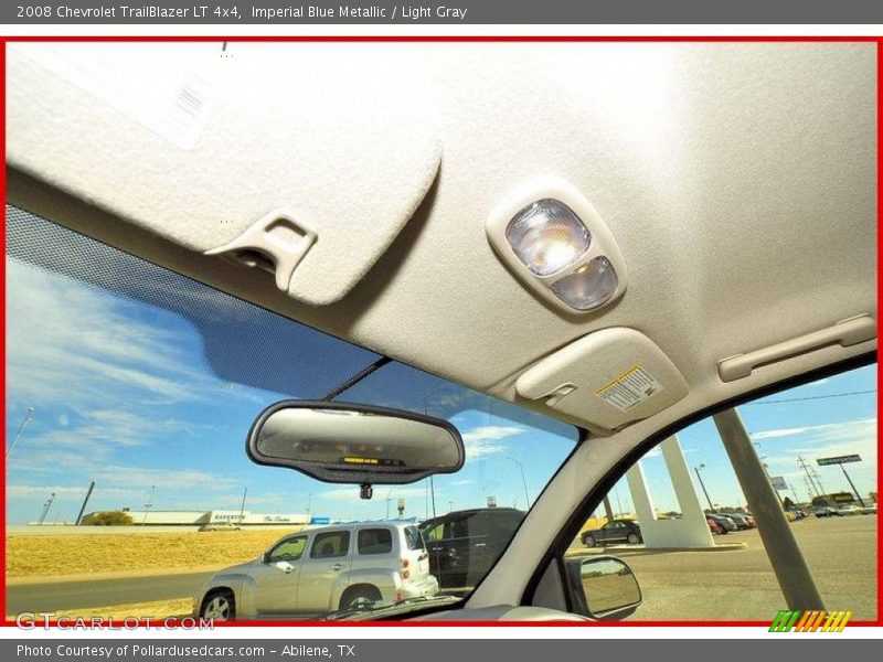 Imperial Blue Metallic / Light Gray 2008 Chevrolet TrailBlazer LT 4x4