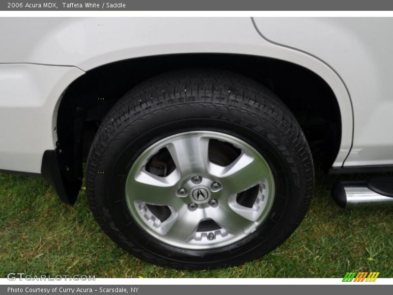 Taffeta White / Saddle 2006 Acura MDX