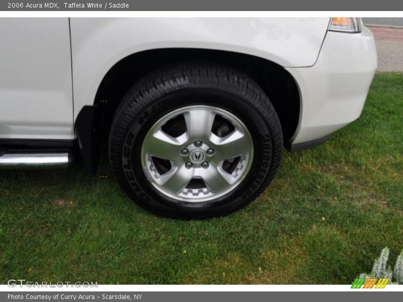 Taffeta White / Saddle 2006 Acura MDX