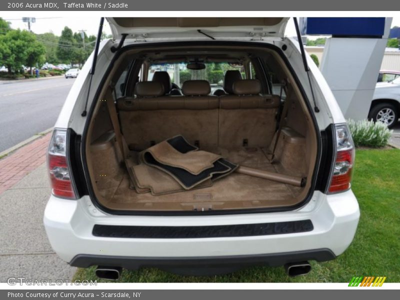 Taffeta White / Saddle 2006 Acura MDX