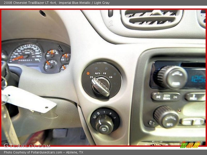 Imperial Blue Metallic / Light Gray 2008 Chevrolet TrailBlazer LT 4x4