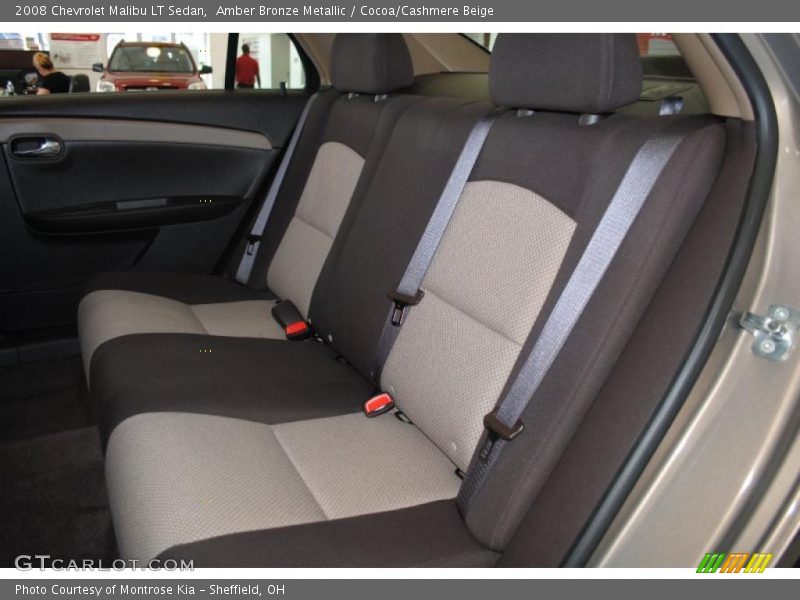 Amber Bronze Metallic / Cocoa/Cashmere Beige 2008 Chevrolet Malibu LT Sedan
