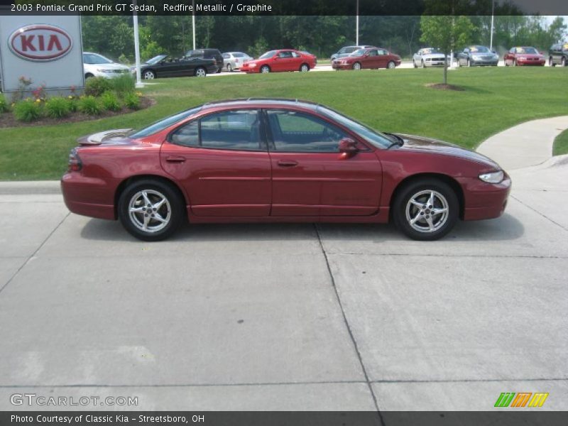 Redfire Metallic / Graphite 2003 Pontiac Grand Prix GT Sedan