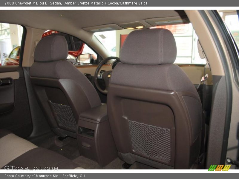 Amber Bronze Metallic / Cocoa/Cashmere Beige 2008 Chevrolet Malibu LT Sedan