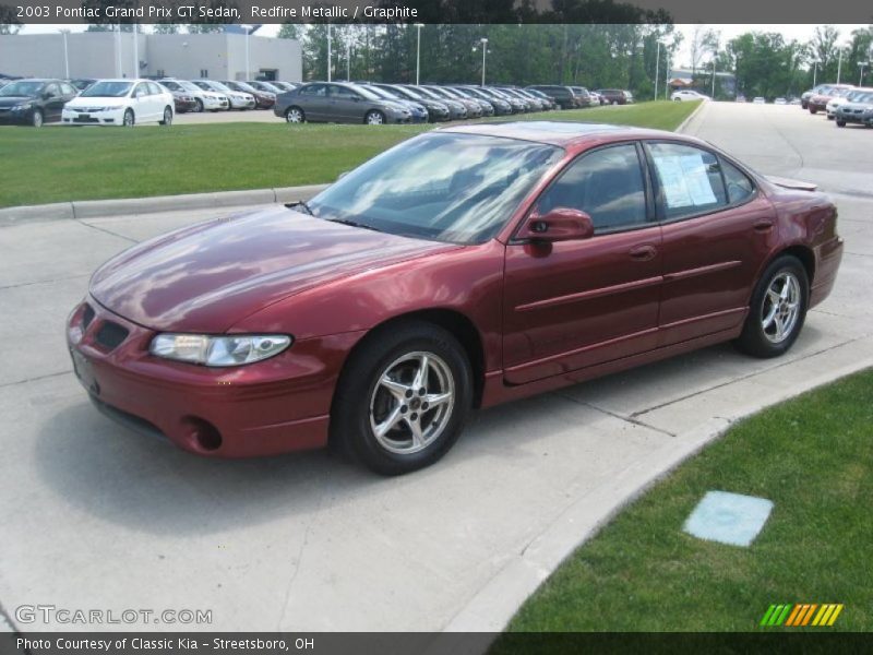 Redfire Metallic / Graphite 2003 Pontiac Grand Prix GT Sedan