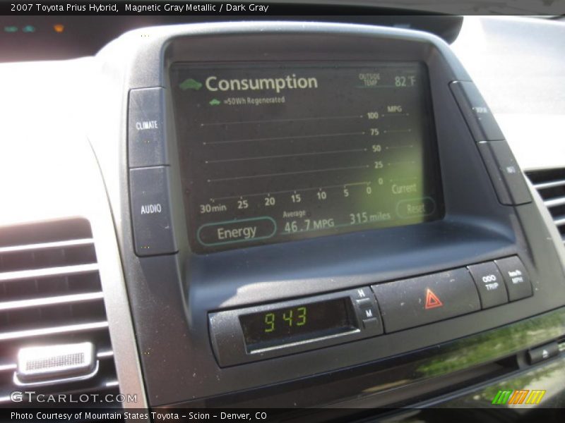 Magnetic Gray Metallic / Dark Gray 2007 Toyota Prius Hybrid