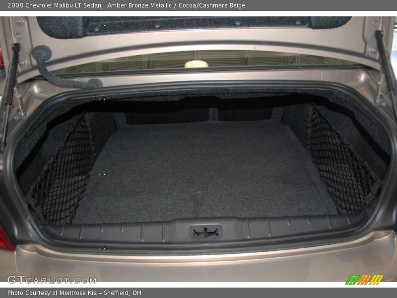 Amber Bronze Metallic / Cocoa/Cashmere Beige 2008 Chevrolet Malibu LT Sedan