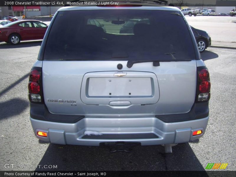 Moondust Metallic / Light Gray 2008 Chevrolet TrailBlazer LS 4x4