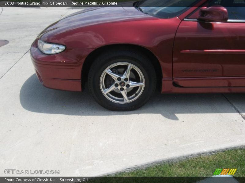 Redfire Metallic / Graphite 2003 Pontiac Grand Prix GT Sedan
