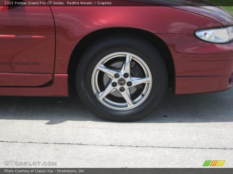 Redfire Metallic / Graphite 2003 Pontiac Grand Prix GT Sedan