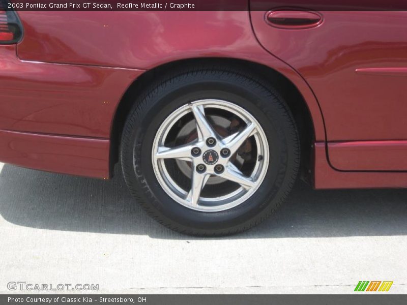 Redfire Metallic / Graphite 2003 Pontiac Grand Prix GT Sedan