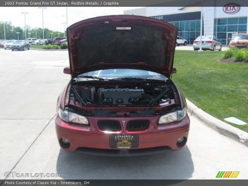 Redfire Metallic / Graphite 2003 Pontiac Grand Prix GT Sedan