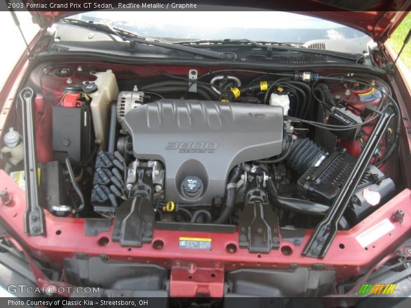 Redfire Metallic / Graphite 2003 Pontiac Grand Prix GT Sedan