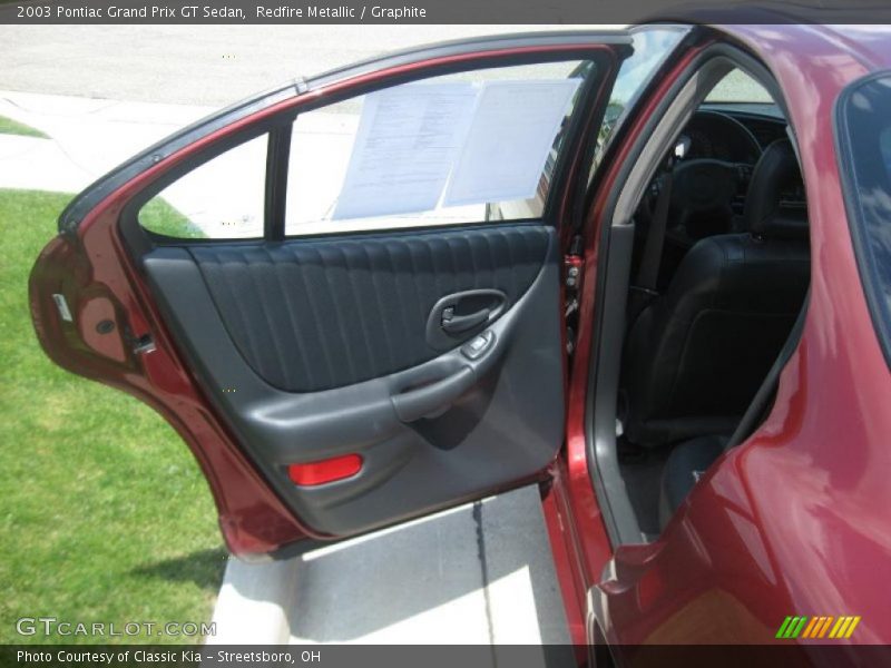 Redfire Metallic / Graphite 2003 Pontiac Grand Prix GT Sedan