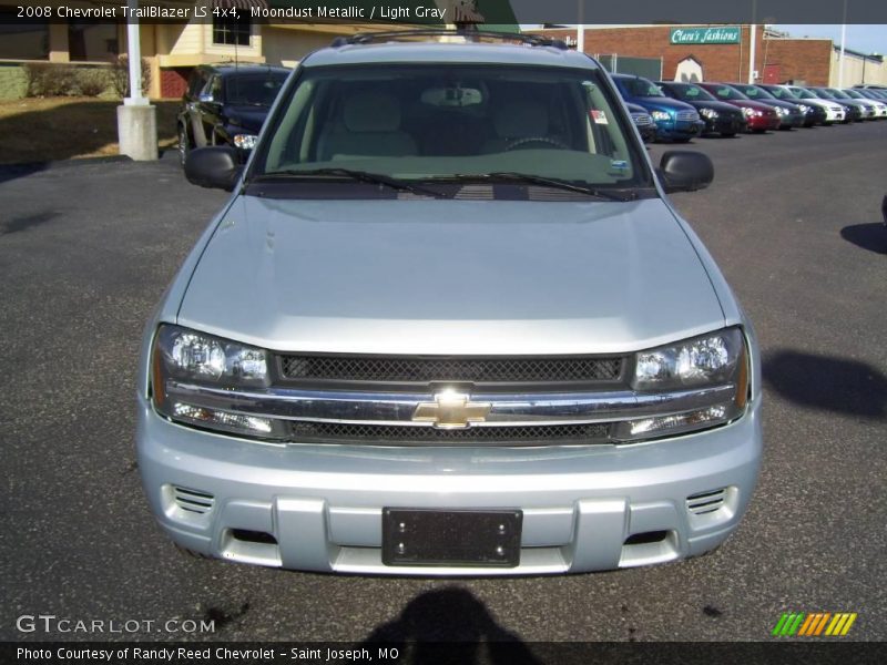 Moondust Metallic / Light Gray 2008 Chevrolet TrailBlazer LS 4x4