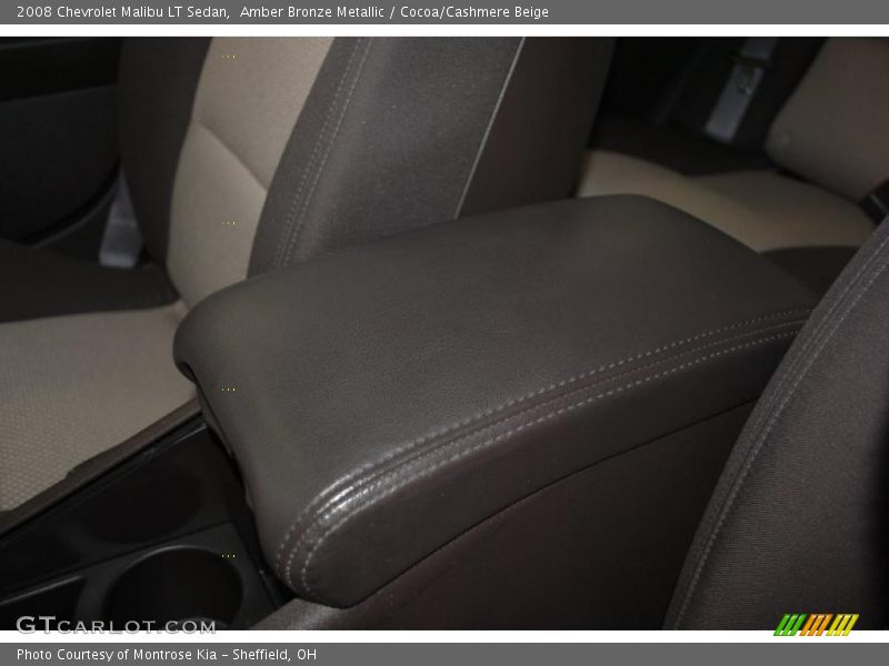 Amber Bronze Metallic / Cocoa/Cashmere Beige 2008 Chevrolet Malibu LT Sedan